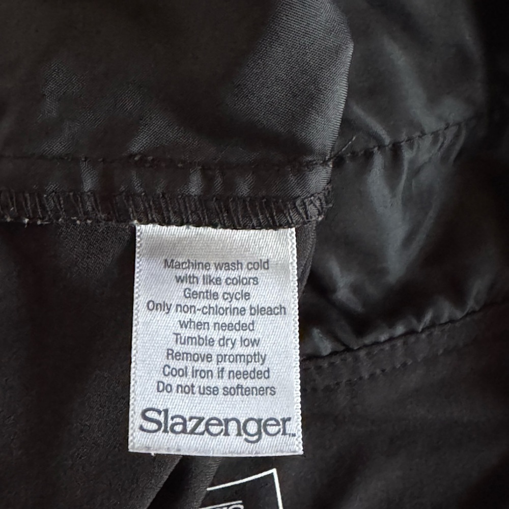 Slazenger Black Athletic Golf Shorts Versatile Design - Picture 8 of 9